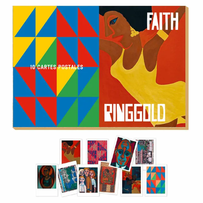 Cartes Et Marques Pages<Boutiques de musées Lot de 10 Cartes postales Faith Ringgold