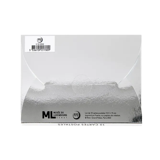 Cartes Et Marques Pages<Boutiques de musées Lot de 10 cartes postales Miroir du monde - 10,5 x 15 cm