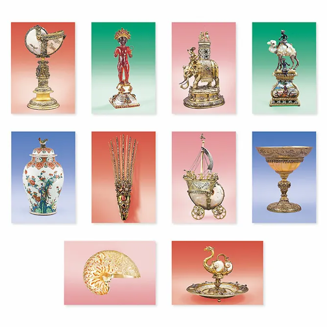 Cartes Et Marques Pages<Boutiques de musées Lot de 10 cartes postales Miroir du monde - 10,5 x 15 cm