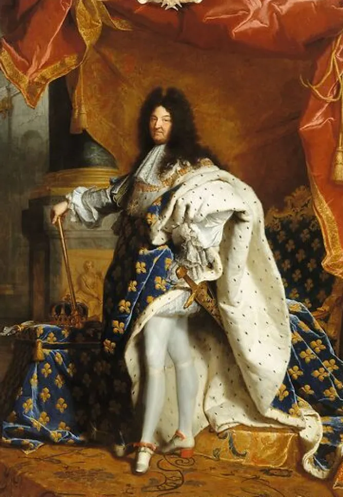 Boutiques de musées Louis XIV, roi de France, portrait en pied en costume royal (toiles sans cadre) Discount
