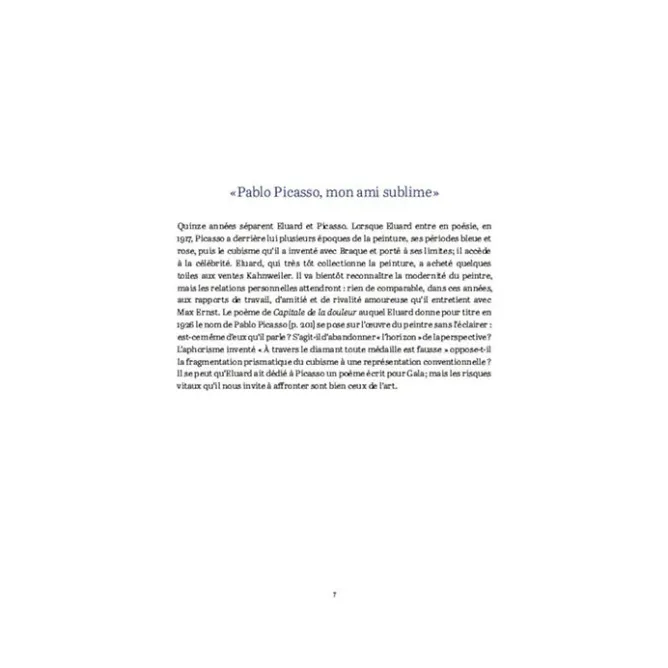 Littérature & Essais<Boutiques de musées Éluard Picasso Pour la paix. Version grand format