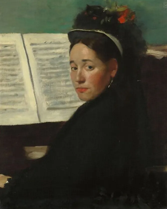 Boutiques de musées Mademoiselle Dihau au piano (panneaux acryliques) Discount