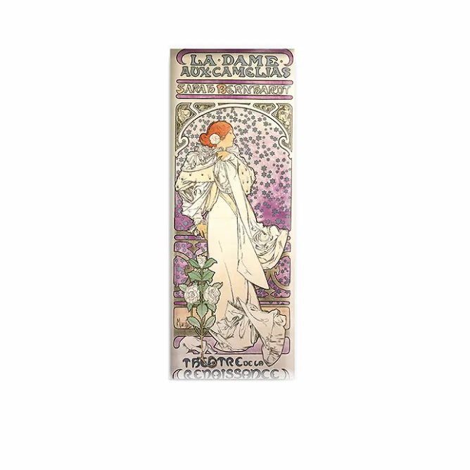 Magnets<Boutiques de musées Magnet Alphonse Mucha - Sarah Bernhardt La Dame aux Camélias, 1896