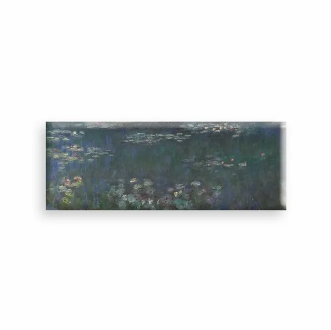 Boutiques de musées Magnet Claude Monet - Les Nymphéas : Reflets verts