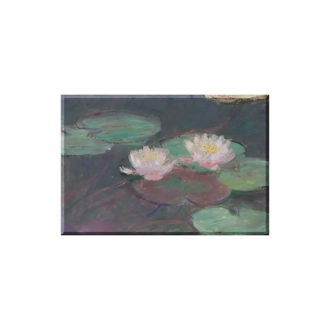 Boutiques de musées Magnet Claude Monet - Les Nymphéas Roses Discount