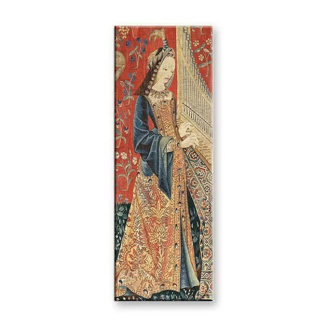 Boutiques de musées Magnet "Dame à la Licorne - L'ouïe"