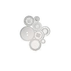 Magnets<Boutiques de musées Magnet en métal Boutons - tout simplement,