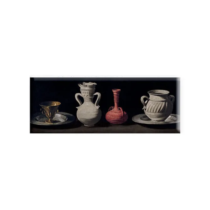 Magnets<Boutiques de musées Magnet Francisco de Zurbarán - Nature morte aux pots, vers 1650-1660