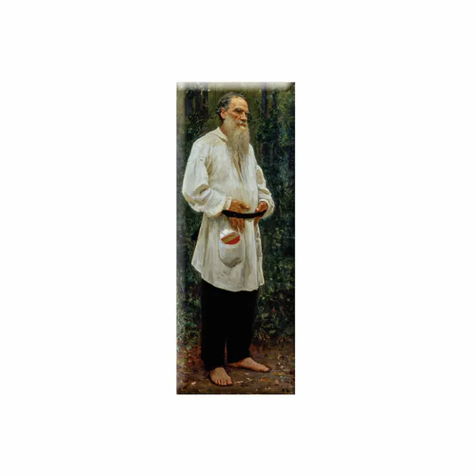 Magnets<Boutiques de musées Magnet Ilya Répine - Léon Tolstoï pieds nus, 1891