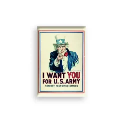 Boutiques de musées Magnet James Montgomery Flagg - "I Want you for U.S. Army", 1917 Hot