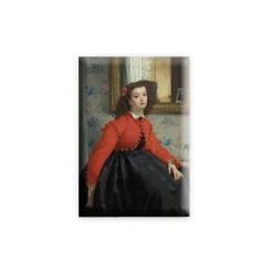 Magnets<Boutiques de musées Magnet James Tissot - Portrait de Mademoiselle L. L.