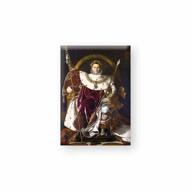 Boutiques de musées Magnet Jean Auguste Dominique Ingres - Napoléon Ier sur le trône impérial Online