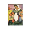 Boutiques de musées Magnet Joueuse de luth August Macke New