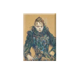 Magnets<Boutiques de musées Magnet Lautrec Femme au boa noir