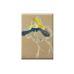 Magnets<Boutiques de musées Magnet Lautrec Yvette Guilbert
