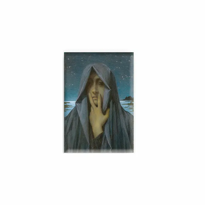 Magnets<Boutiques de musées Magnet Lucien Lévy-Dhurmer - Le silence, 1895