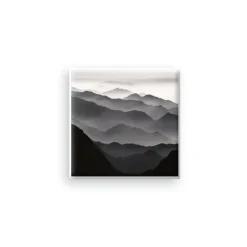 Boutiques de musées Magnet Michael Kenna - Monts Huangshan, étude 42, Anhui, Chine. 2010. Best