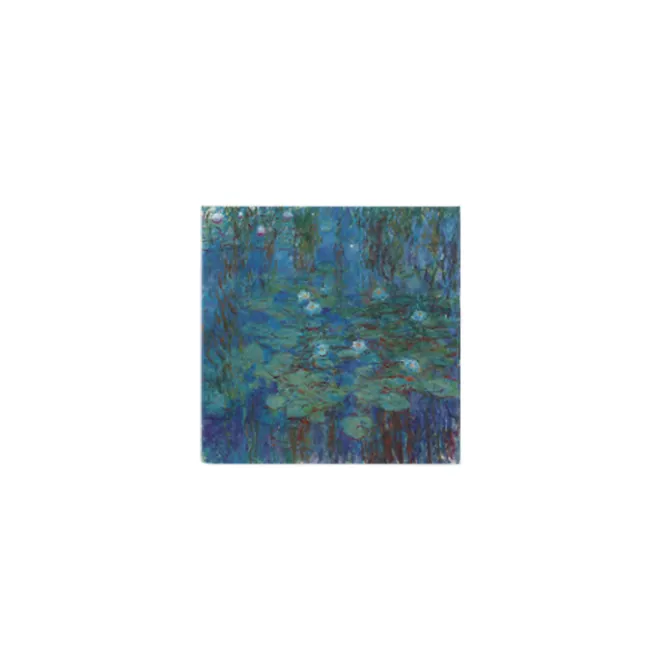 Boutiques de musées Magnet nymphéas au reflets bleus de Claude Monet Discount