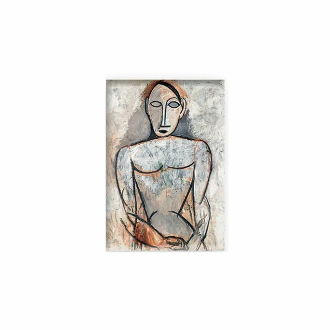 Boutiques de musées Magnet Pablo Picasso - Femme aux mains jointes, (étude pour «Les Demoiselles d'Avignon»),1907 Online