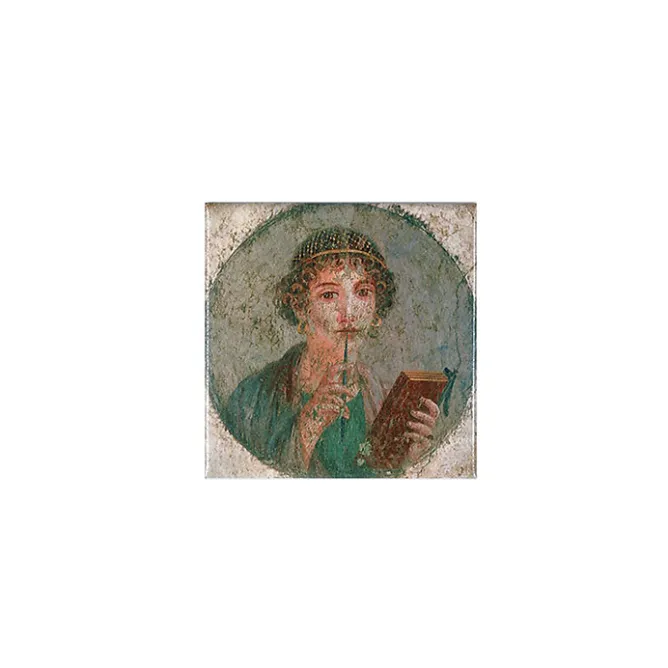 Boutiques de musées Magnet Pompéi - Portrait de jeune femme dite Sappho Best