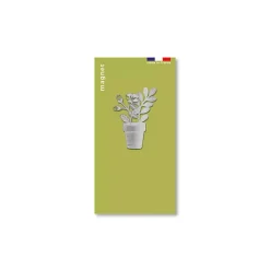 Boutiques de musées Magnet Pot de Fleur Clearance