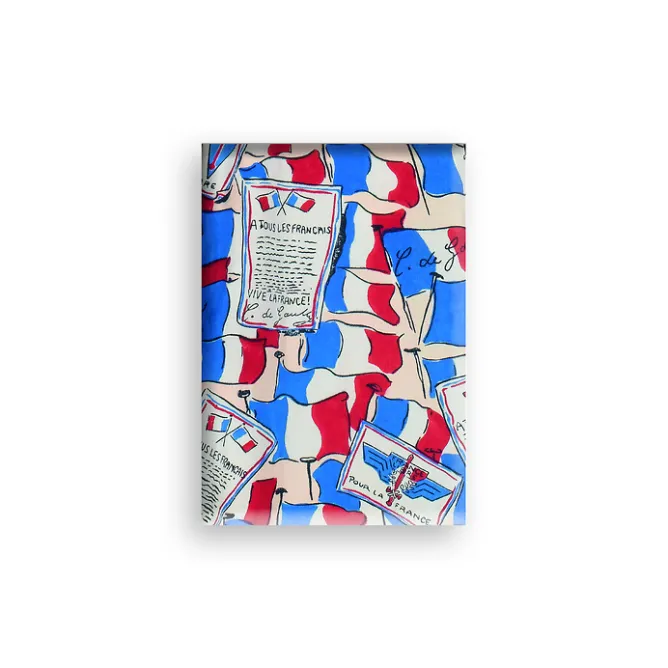Boutiques de musées Magnet - Robe de madame Dio avec motifs France libre Hot