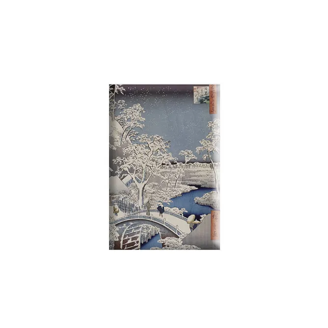Magnets<Boutiques de musées Magnet Utagawa Hiroshige - Le pont Taiko et la colline Yûshi à Meguro
