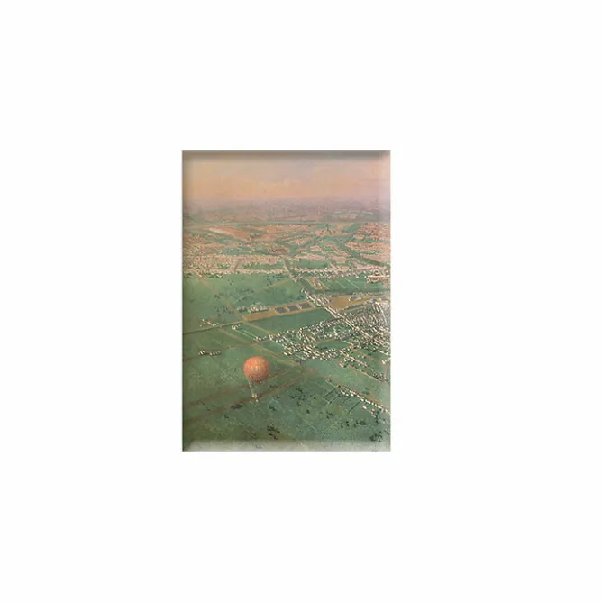 Magnets<Boutiques de musées Magnet Victor Navlet - Vue générale de Paris, prise de l'Observatoire, en ballon, 1855