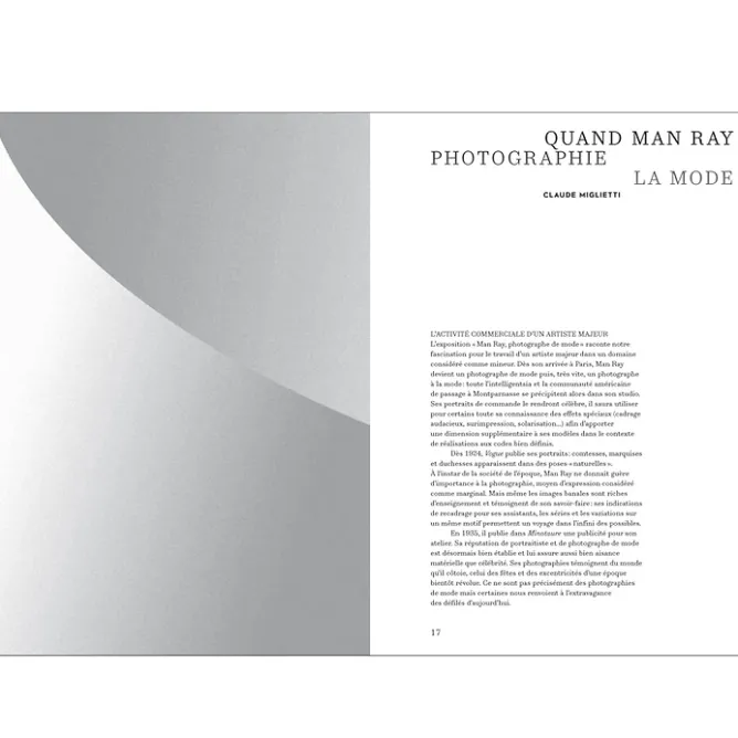 Boutiques de musées Man Ray et la mode - Catalogue d'exposition New
