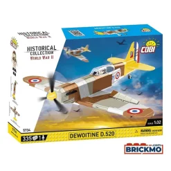 Loisirs Créatifs<Boutiques de musées Maquette avion Dewoitine D520 - Cobi Historical Collection World War II