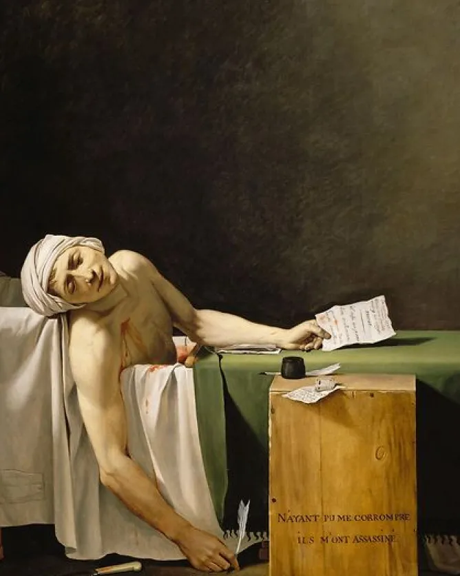 Panneaux Aluminium|Panneaux Acryliques<Boutiques de musées Marat assassiné (panneaux aluminium)