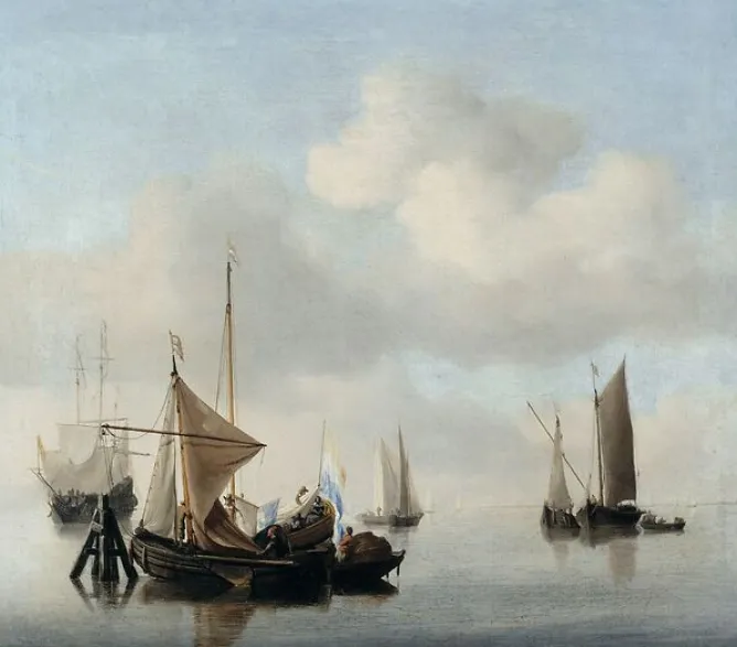 Boutiques de musées Marine par temps calme (panneaux acryliques) Hot