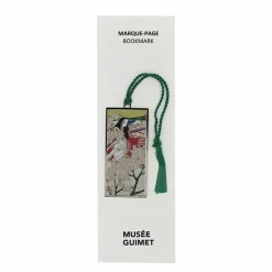 Cartes Et Marques Pages<Boutiques de musées Marque-page en métal avec ruban Itarô Yamaguchi - Dit du Genji - La rivière aux bambous