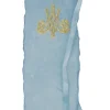 Cartes Et Marques Pages<Boutiques de musées Marque-page papier bouilli en cuve - Monogramme de Marie-Antoinette - Bleu