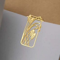 Boutiques de musées 3 marque-pages/clips en métal - Art nouveau roseau - tout simplement, Clearance