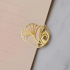 Boutiques de musées 3 marque-pages/clips en métal - Art nouveau palmette - tout simplement,