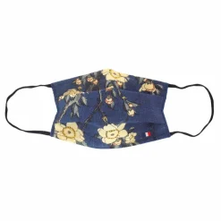 Boutiques de musées Masque réutilisable en tissu Hokusai - Bouvreuil et cerisier New