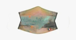Masques Réutilisables<Boutiques de musées Masque réutilisable en tissu Monet - Soleil couchant