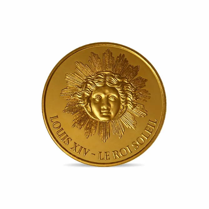 Boutiques de musées Médaille souvenir Château de Versailles - Louis XIV Le roi Soleil - Monnaie de Paris Sale