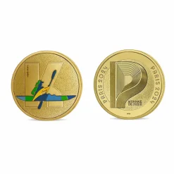 Médailles Et Monnaies<Boutiques de musées Médaillon Jeux Olympiques et Paralympiques de Paris 2024 - Alphabet Sport K - Para canoë-kayak