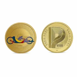 Médailles Et Monnaies<Boutiques de musées Médaillon Jeux Olympiques et Paralympiques de Paris 2024 - Alphabet Sport C - Para cyclisme