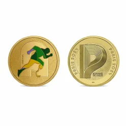 Médailles Et Monnaies<Boutiques de musées Médaillon Jeux Olympiques et Paralympiques de Paris 2024 - Alphabet Sport A - Para athlétisme