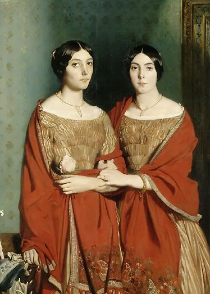 Boutiques de musées Mesdemoiselles Chassériau dit les deux soeurs (toiles sans cadre) Online