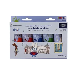 Loisirs Créatifs<Boutiques de musées Mes premières gouaches aux doigts lavables - Simon Superlapin - Musée d'Orsay