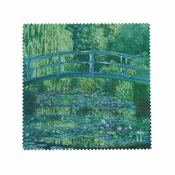 Accessoires Lunettes<Boutiques de musées Microfibre Claude Monet - Le Bassin aux nymphéas, harmonie verte