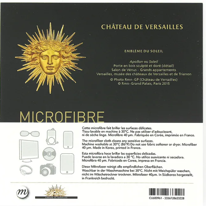 Accessoires Lunettes<Boutiques de musées Microfibre Versailles Emblèmes
