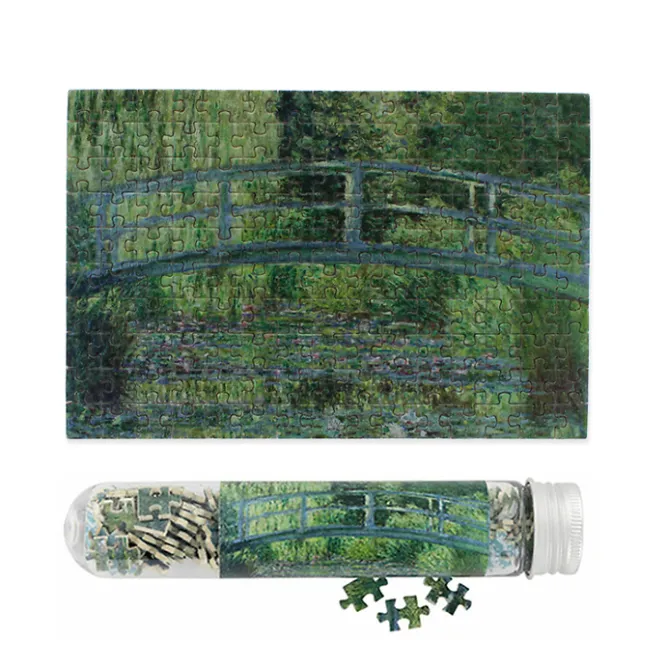 Boutiques de musées Micro Puzzle 150 pièces Claude Monet - Harmonie Verte, bassin aux nymphéas, 1899 Online