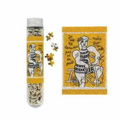 Boutiques de musées Micro Puzzle 150 pièces Fernand Léger - Je ne te demande pas si ta grand-mère fait du vélo, 1950 Discount
