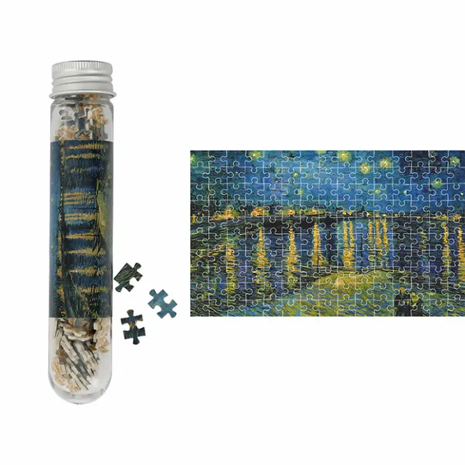 Boutiques de musées Micro Puzzle 150 pièces Vincent van Gogh - La nuit étoilée Discount