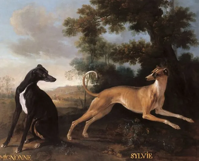 Panneaux Acryliques|Toiles Sans Cadre<Boutiques de musées Mignonne et Sylvie, chiens de Louis XV (panneaux acryliques)
